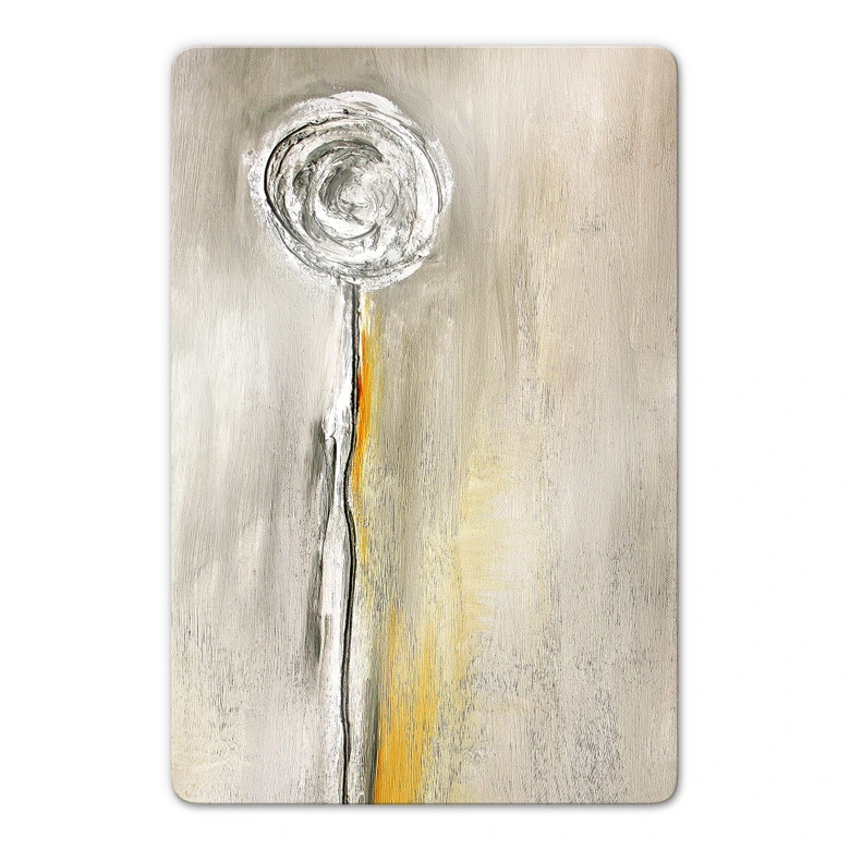 Glasbild Melz - Solitär 
