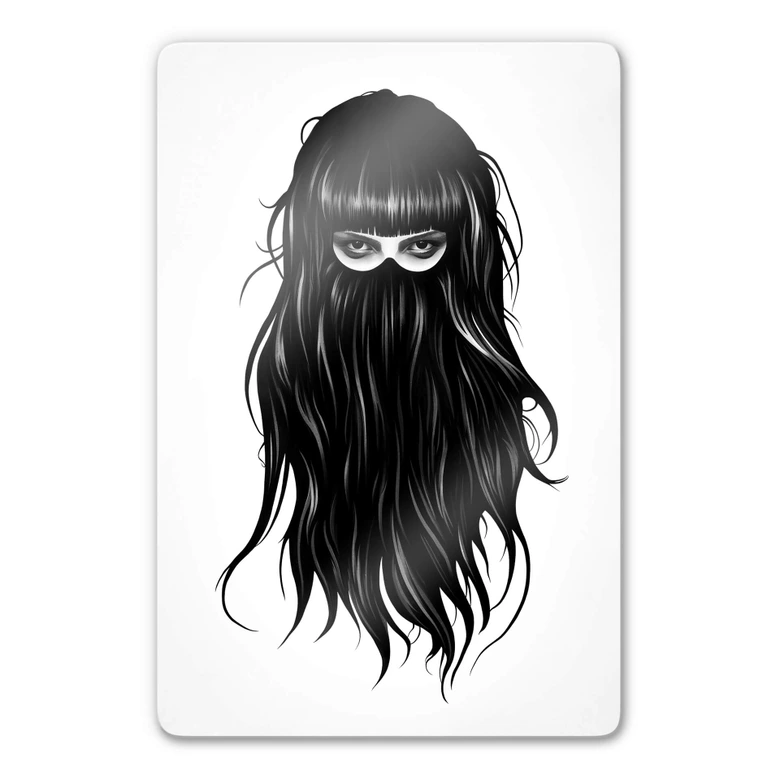 Glasbild Ireland - It-Girl 
