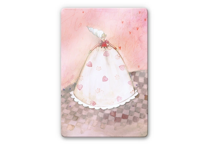 Glasbild Leffler - Madame Muffin 