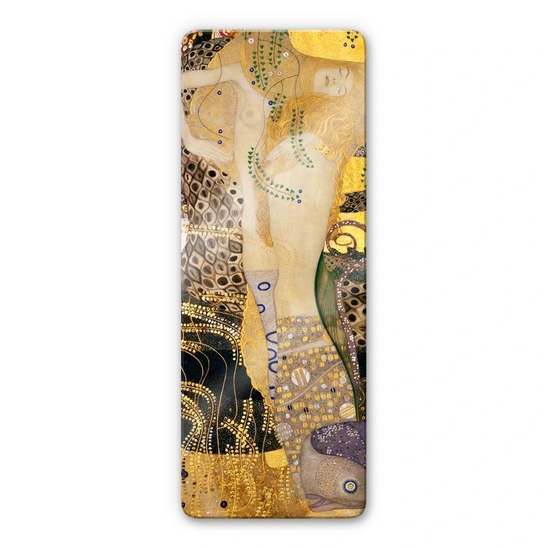 Tableau en verre - Serpents d'eau I. 