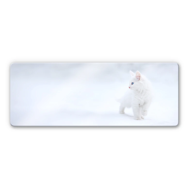 Glasbild Prexus - Weißer als Schnee 