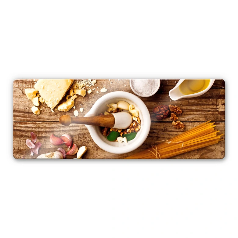 Stampa su vetro - Laercio - Ricetta Pesto 