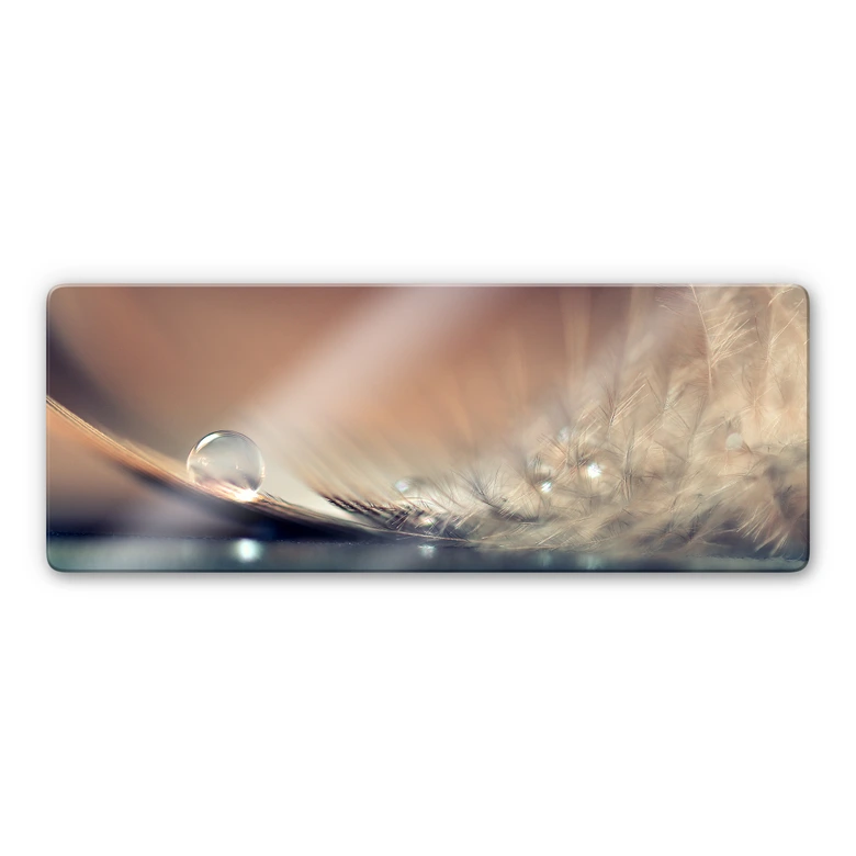 Tableau sur verre Dmitry - Story of a Waterdrop 