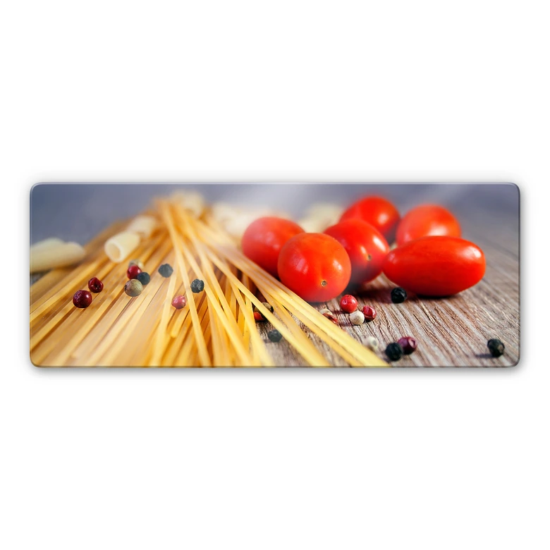 Glasbild Spaghetti alla mamma 