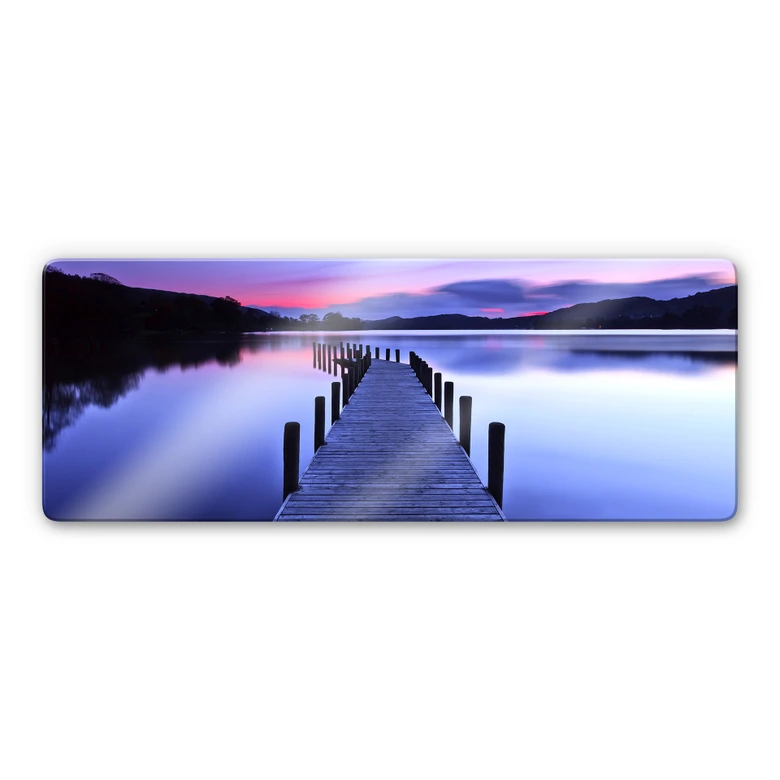 Tableau en verre - La mer en panorama 