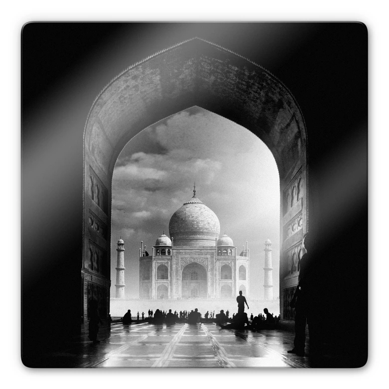 Buhligaha - Mystical Taj Mahal Glass art 