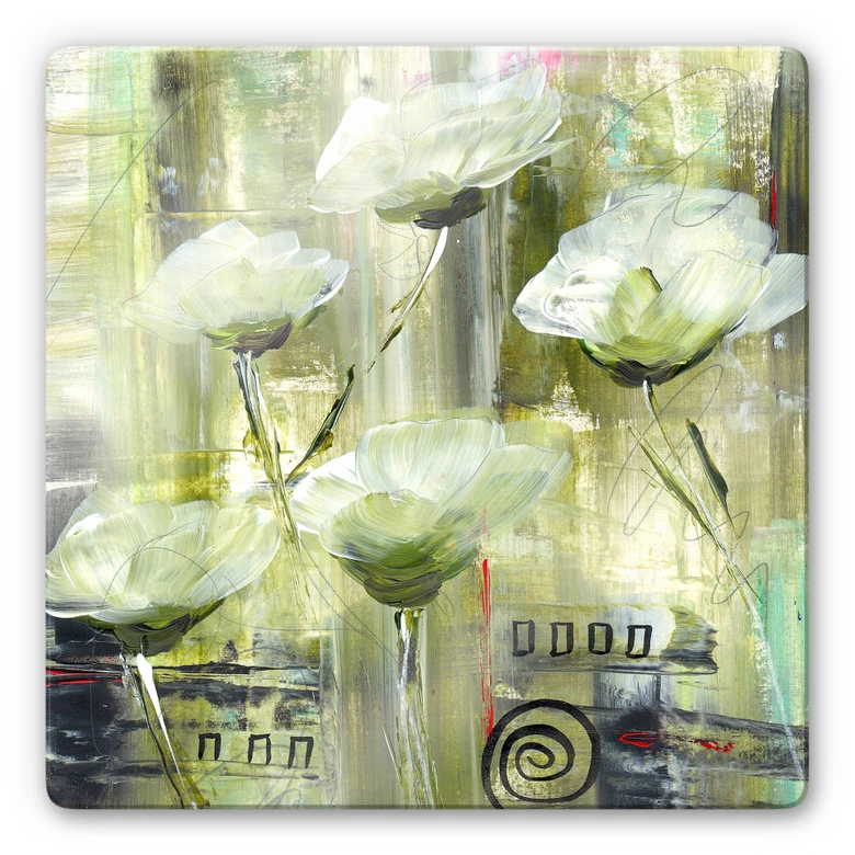 Glasbild Niksic - Ambiente Florale 