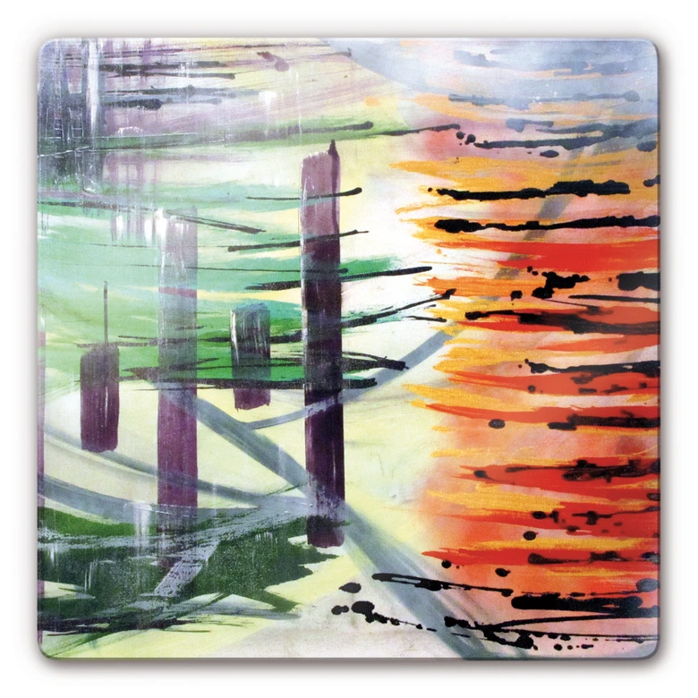 Glasbild Lake 