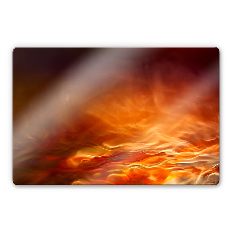 Glasbild Marthinussen - Burning Water 