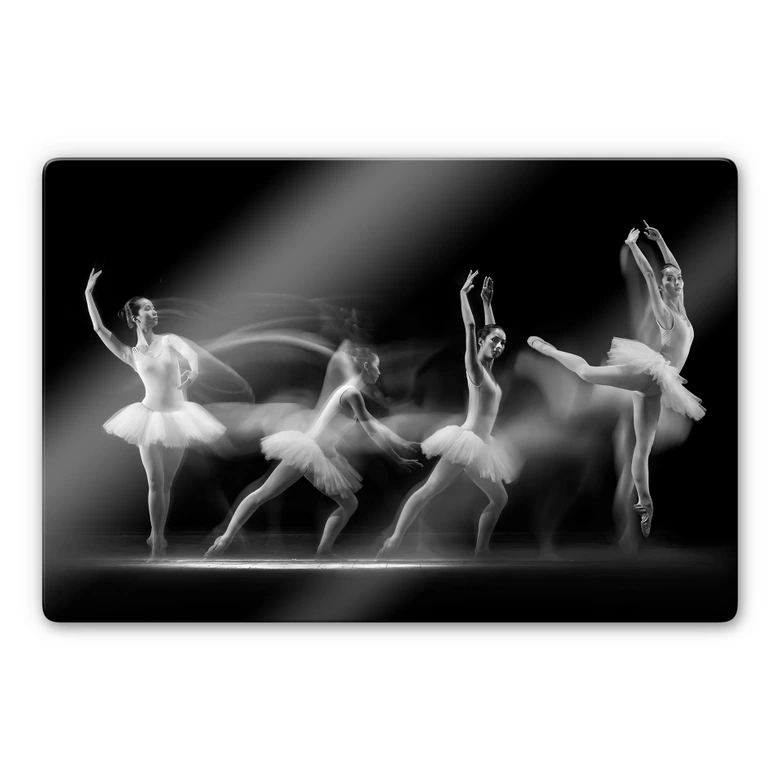 Glasbild Bunjamin - Ballett-Performance 