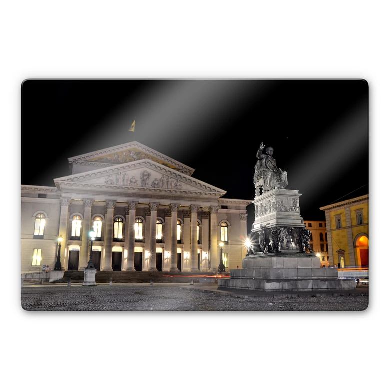 Glasbild Bayerische Staatsoper München 