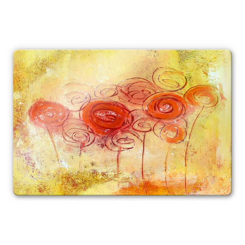 Glasbild Melz - Happy Day 