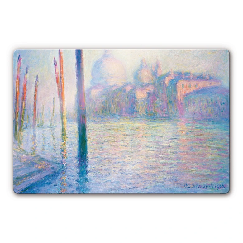 Glasbild Monet - Venedig 