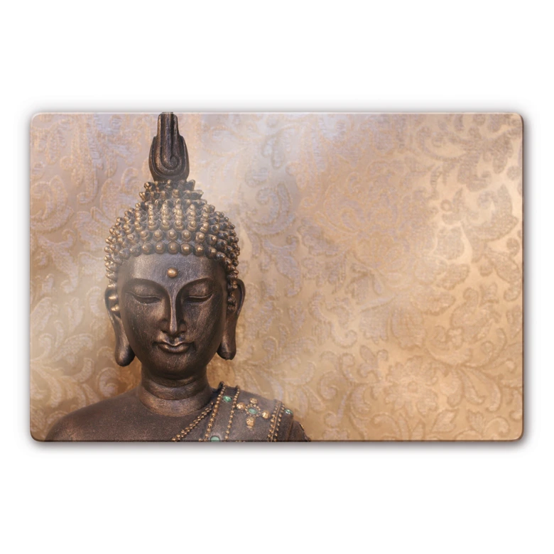 Tableau en verre - Bouddha le Sage 