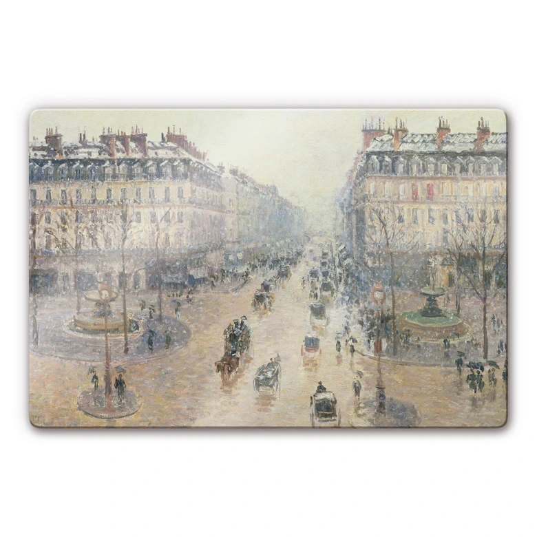 Glasschilderijen Camille Pissarro Avenue 
