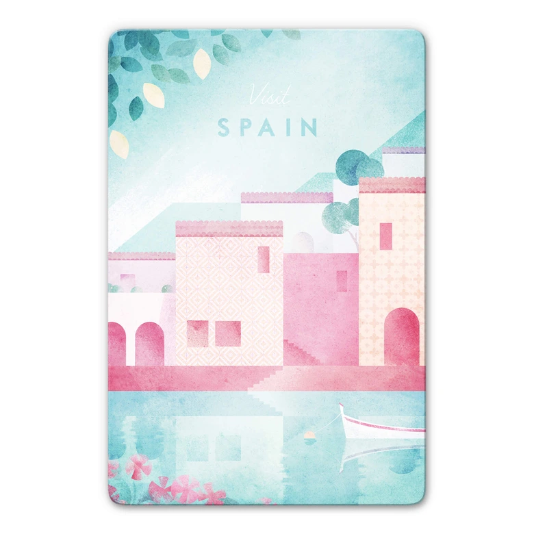 Glasbild Rivers - Spanien 