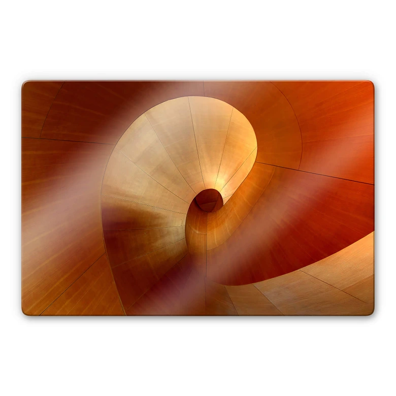 Glasbild Shainidze - The Curve 