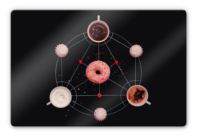 Glasbild Belenko - Baking Alchemy 02 