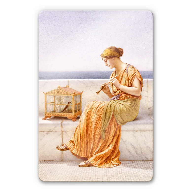 Glasbild Godward - A song without words 