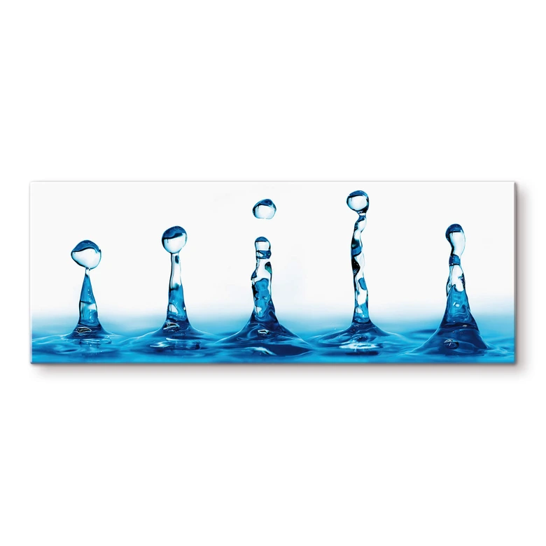 Glasbild H2O Panorama 