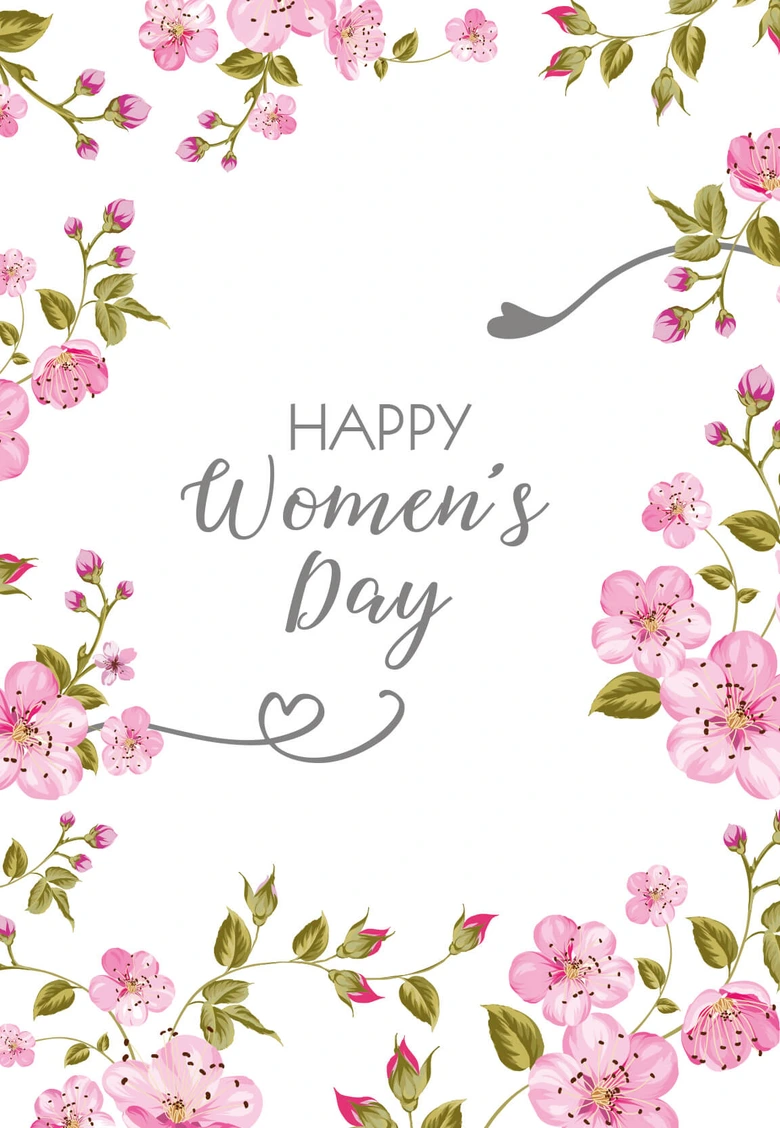 Gift Certificate Women's Day - Flowers 