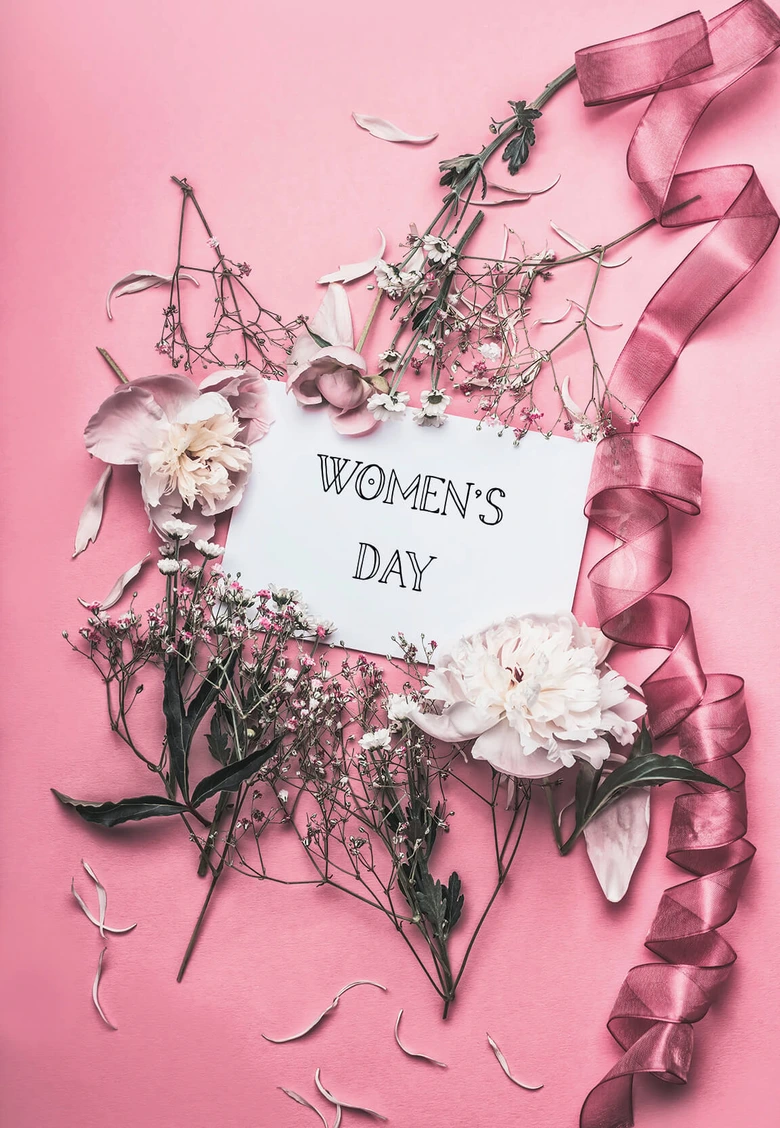 Gift Certificate Women's Day - pink 