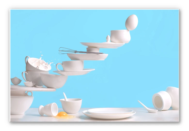 Wandbild Belenko - One touch Omelette 