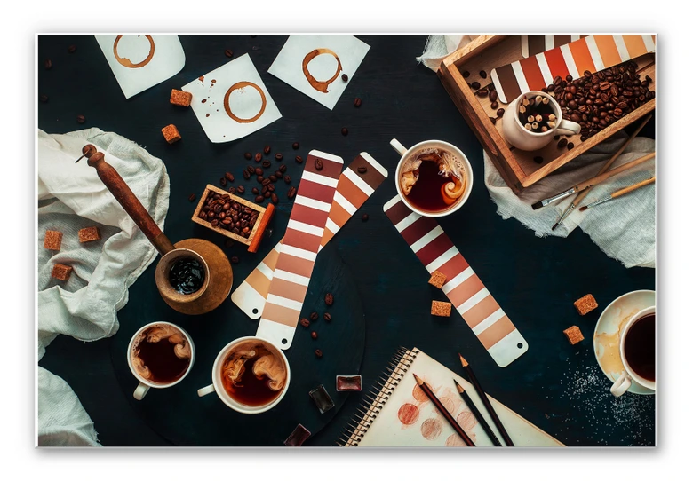 Wandbild Belenko - Shades of Coffee  