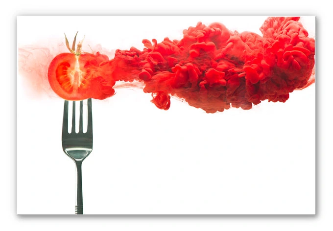 Wandbild Belenko - Steamed Tomato 