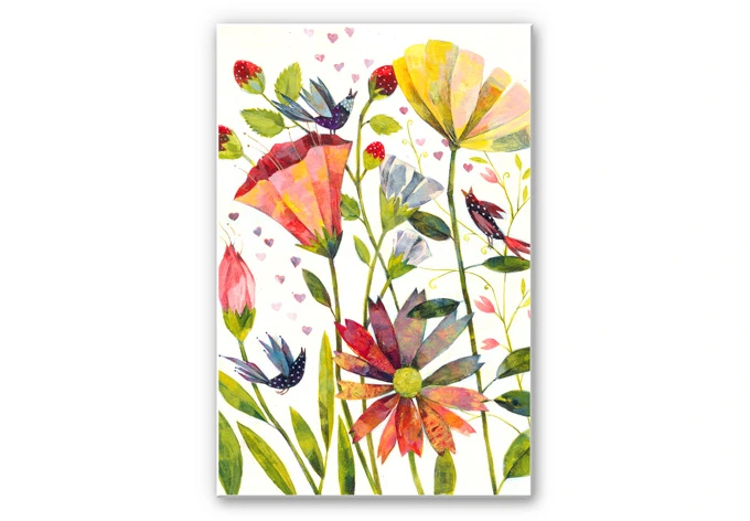 Wandbild Blanz - Wilde Sommerwiese 