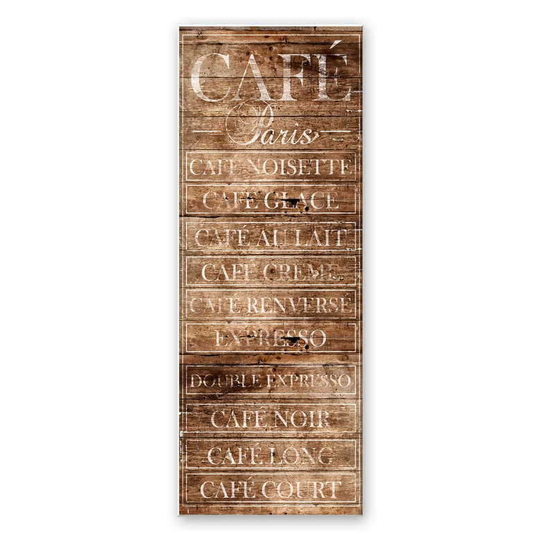Wandbild Café Paris 