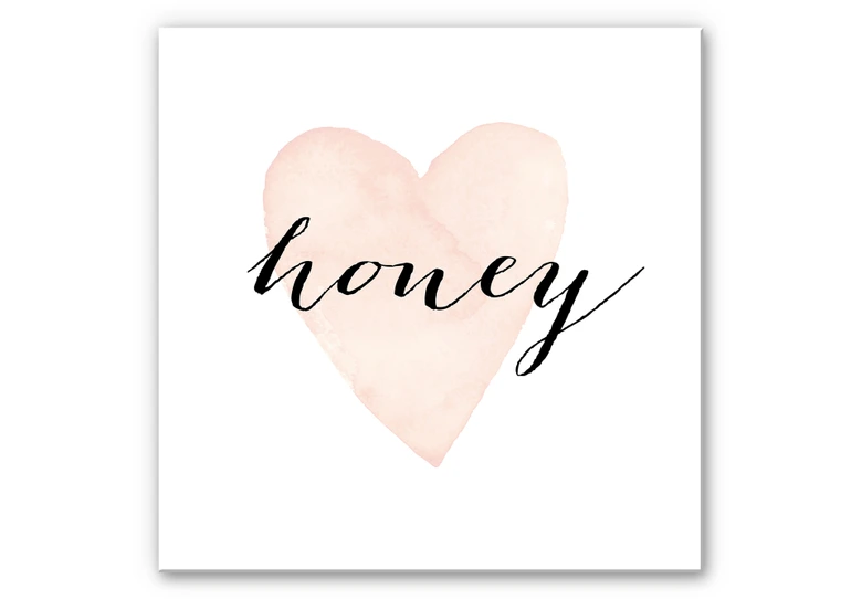 Wandbild Confetti & Cream - Honey 