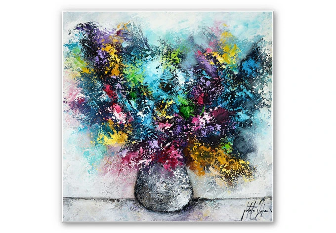 Wandbild Fedrau - Lass Blumen sprechen 01 