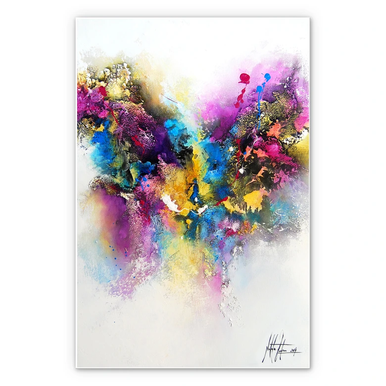 Wandbild Fedrau - Lilaliebe 