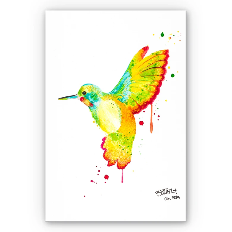Wandbild Buttafly - Kolibri 