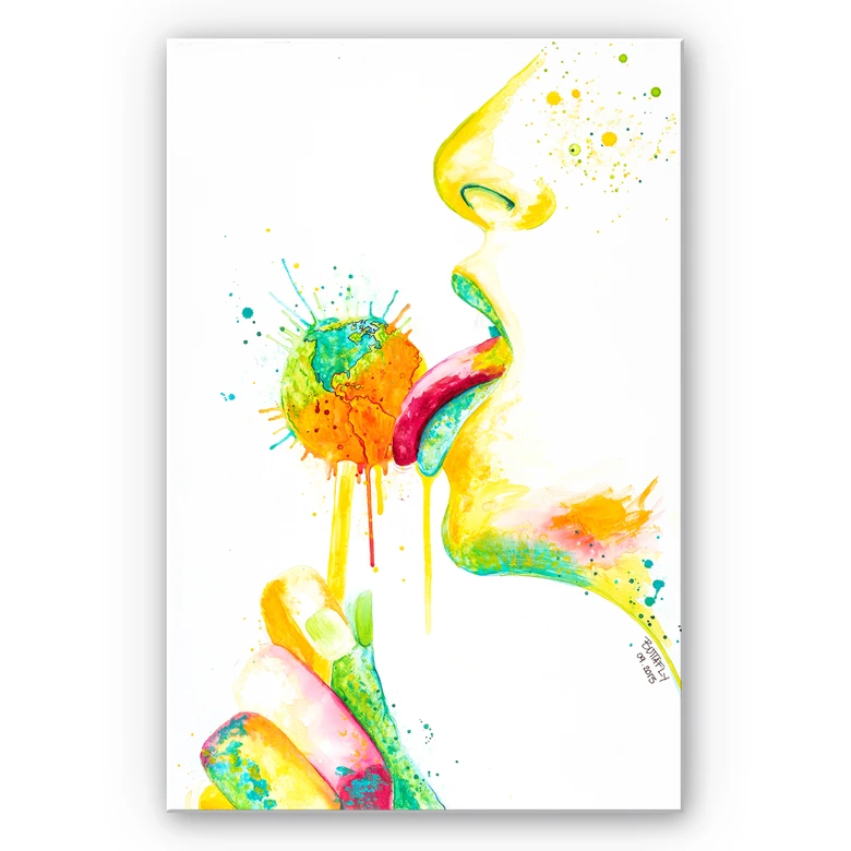 Wandbild Buttafly - Lollipop 