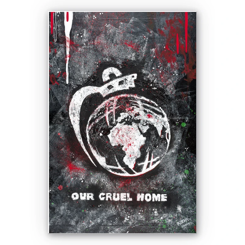 Wandbild Buttafly - Our Cruel World 