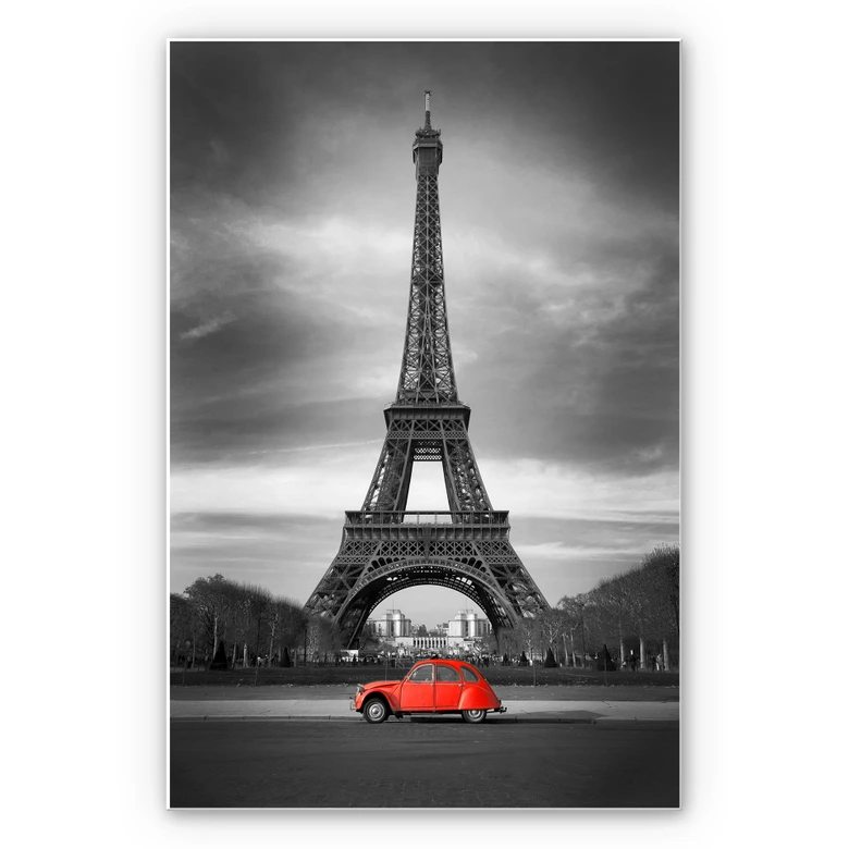 Tableau Forex - La vie est belle - rouge 