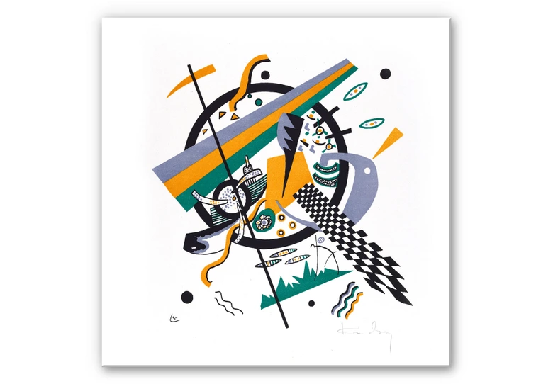 Wandbild Kandinsky - Kleine Welten 4  