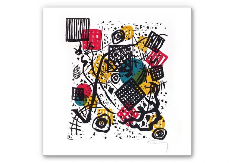 Wandbild Kandinsky - Kleine Welten V 