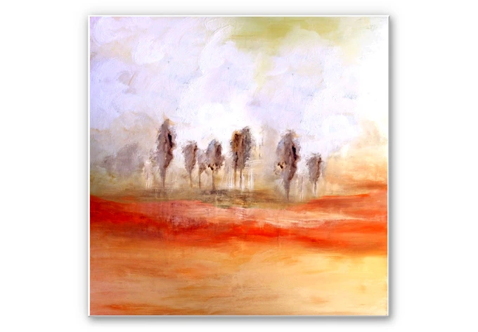 Wandbild Melz - Zeit der Ruhe - quadratisch 
