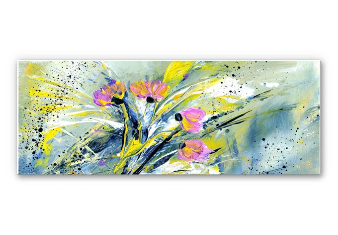 Wandbild Niksic - Flower Rock 'n' Roll 