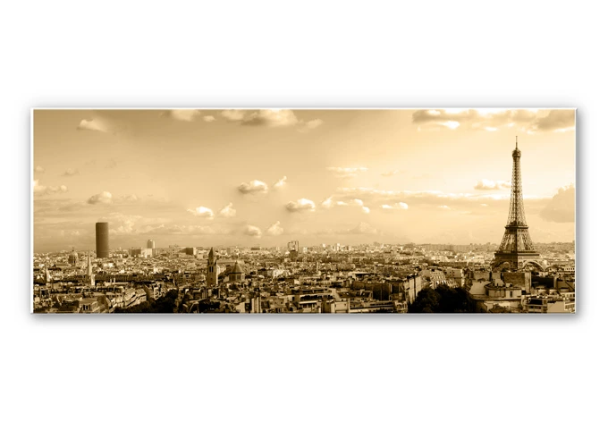 Wandbild Paris Skyline - Panorama 
