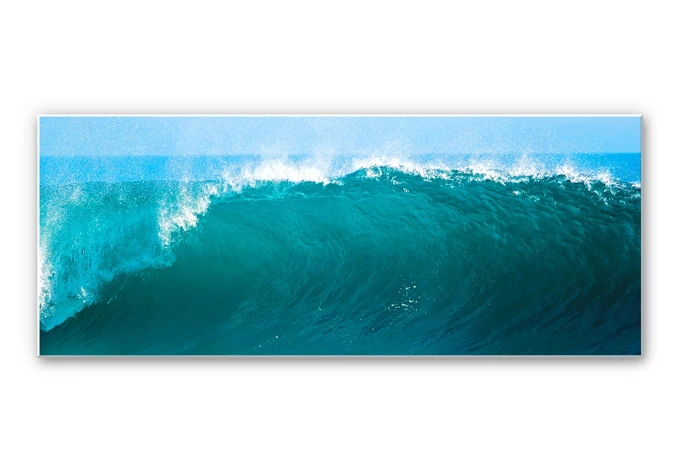 Wandbild Perfect Wave - Panorama 