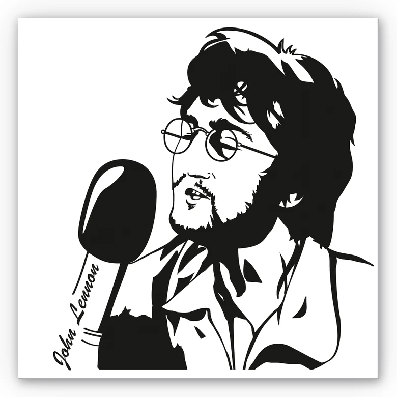 Wandbild John Lennon 