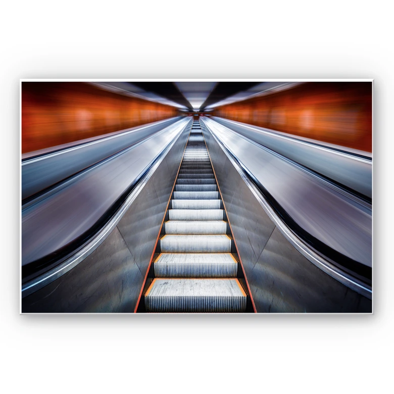 Wandbild Kay PK - Escalator 