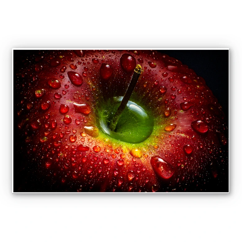 Wandbild Ianeva - Roter Apfel 
