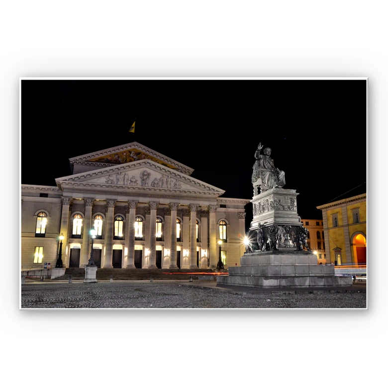 Wandbild Bayerische Staatsoper München 