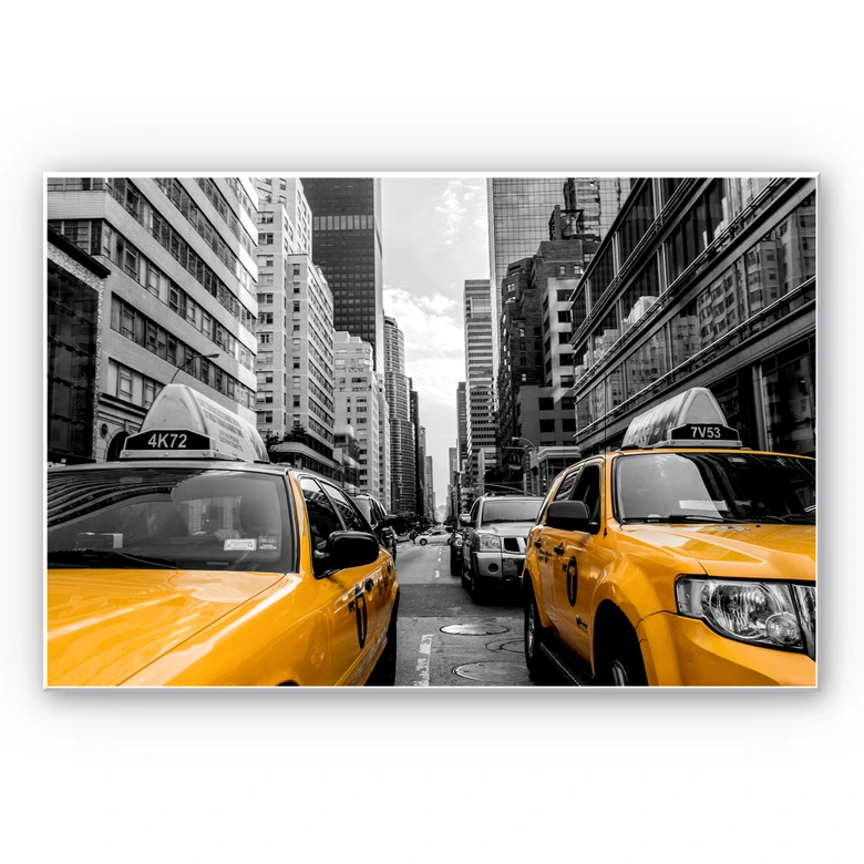 Wandbild Streets in New York City 
