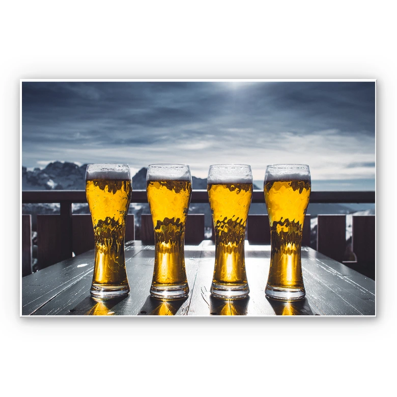 Wanddecoratie IJskoud Bier 